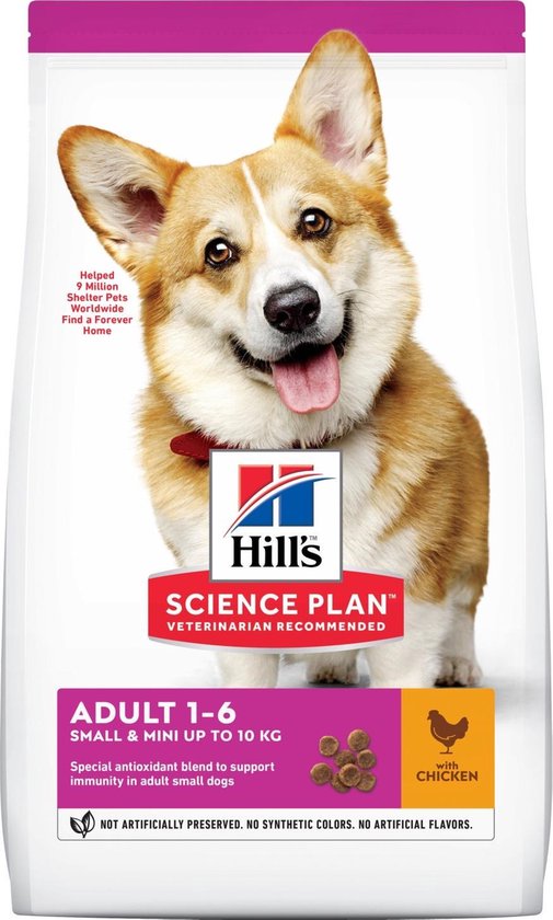 Hill's canine adult small/miniature hondenvoer 1,5 kg