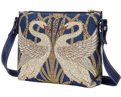 Signare - Schoudertas - Kunst - luxe Gobelin - Swan - Zwanen - Zwaan - Walter Crane