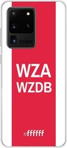 Samsung Galaxy S20 Ultra Hoesje Transparant TPU Case - AFC Ajax - WZAWZDB #ffffff