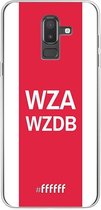 Samsung Galaxy J8 (2018) Hoesje Transparant TPU Case - AFC Ajax - WZAWZDB #ffffff