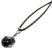 Kleine Dragon Claw Pendent - Amethist 5. Stuks