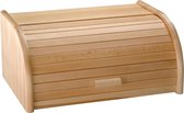 Boîte à pain en bois avec volet 20 x 30 x 15 cm - Matériel de cuisine - Boîtes à pain/ boîtes à lunch / tambours à pinces - Pain / ranger les petits pains et garder au frais