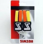 Snelbinder Simson oranje/geel 49cm