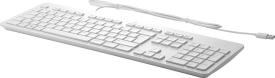 accu Recensent Kan niet HP USB Business plat (grijs) toetsenbord | bol.com