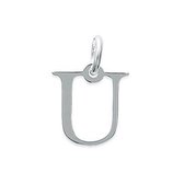 Blinx Jewels Zilveren Hanger Letter U