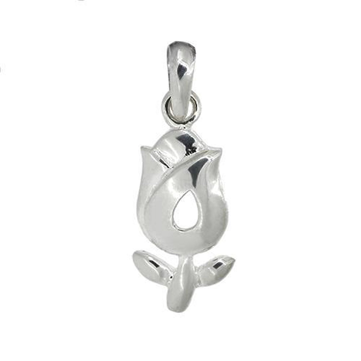 Blinx Jewels Zilveren Hanger Roos op Prijzenvolger.com