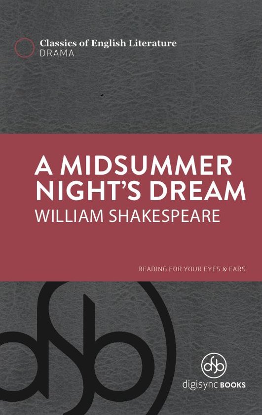 Classics of English Literature - A Mid Summer Nights Dream - cover