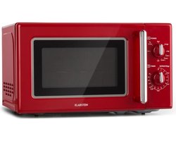 Caroline magnetron grill | 20 liter | 700 W magnetron / 1000 W grill | draaiplateau Ø 25,5cm | QuickSelect | retro design