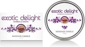 Exotic Delight Massage Kaars 150 gram