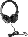 DJ koptelefoon - Vonyx VH120 DJ hoofdtelefoon - on-ear - inklapbare oorschelpen - voor beginnende en gevorderde DJ's - Zwart