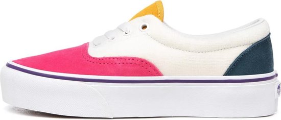 Vans Mini Cord Era Platform Wit / Roze 