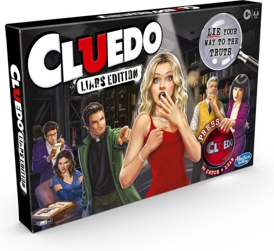 Thumbnail van een extra afbeelding van het spel Cluedo Leugenaars Editie - Bordspel