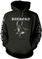 Bathory Hoodie/trui -S- Goat Zwart
