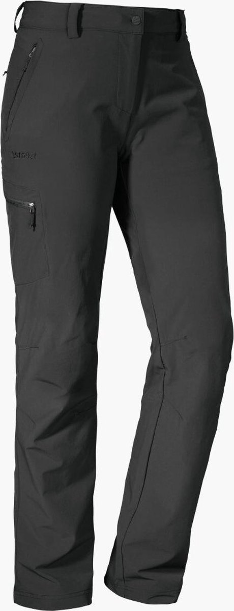 Broek Schöffel Women Pants Ascona Regular Gray Violet-Maat 42