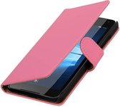 Wicked Narwal | bookstyle / book case/ wallet case Hoes voor Microsoft Microsoft Lumia 650 Roze