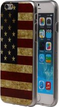 Wicked Narwal | Amerikaanse Vlag TPU Hoesje voor iPhone 6 USA