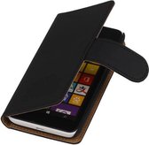 Wicked Narwal | bookstyle / book case/ wallet case Hoes voor Nokia Microsoft Lumia 1020 Zwart