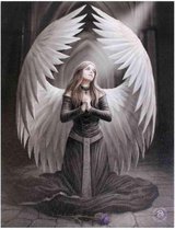 Something Different - Prayer For the Fallen Canvas afbeelding - Grijs
