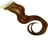 Balmain Double Hair Color Extension 30cm Clip voor echt haar kleur selectie - Soft Copper