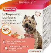 Beaphar Schapenvet Hond Mini Bonbons Zalm 245 gr