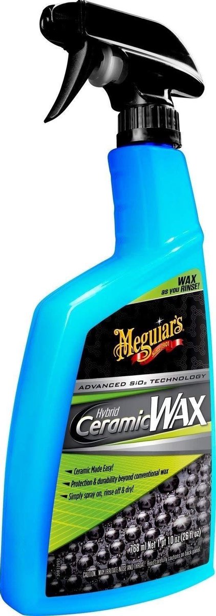Meguiar's Spraywax Hybrid Ceramic Blauw 768 Ml
