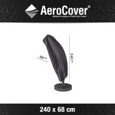 AeroCover zweefparasolhoes h240x68 - antraciet