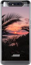 Samsung Galaxy A80 Hoesje Transparant TPU Case - Pretty Sunset #ffffff