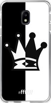6F hoesje - geschikt voor Samsung Galaxy J3 (2017) -  Transparant TPU Case - Chess #ffffff