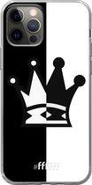 6F hoesje - geschikt voor iPhone 12 Pro - Transparant TPU Case - Chess #ffffff