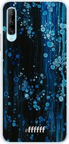 Huawei P Smart Pro Hoesje Transparant TPU Case - Bubbling Blues #ffffff