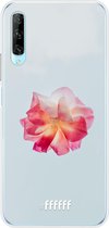 Huawei P Smart Pro Hoesje Transparant TPU Case - Rouge Floweret #ffffff