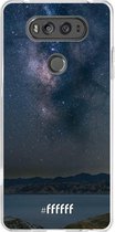LG V20 Hoesje Transparant TPU Case - Landscape Milky Way #ffffff