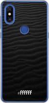 Xiaomi Mi Mix 3 Hoesje Transparant TPU Case - Black Beach #ffffff