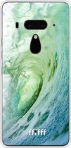 HTC U12+ Hoesje Transparant TPU Case - It's a Wave #ffffff