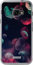 Samsung Galaxy Xcover 4 Hoesje Transparant TPU Case - Jellyfish Bloom #ffffff