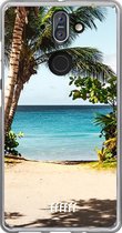 Nokia 8 Sirocco Hoesje Transparant TPU Case - Coconut View #ffffff