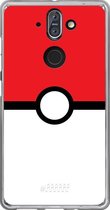 Nokia 8 Sirocco Hoesje Transparant TPU Case - Pokeball #ffffff