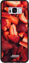 Samsung Galaxy S8 Hoesje TPU Case - Strawberry Fields #ffffff