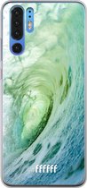 Huawei P30 Pro Hoesje Transparant TPU Case - It's a Wave #ffffff