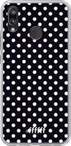 Huawei P20 Lite (2018) Hoesje Transparant TPU Case - Onyx Dots #ffffff