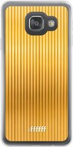 Samsung Galaxy A3 (2016) Hoesje Transparant TPU Case - Bold Gold #ffffff