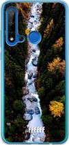 Huawei P20 Lite (2019) Hoesje Transparant TPU Case - Forest River #ffffff