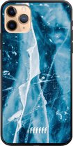 iPhone 11 Pro Max Hoesje TPU Case - Cracked Ice #ffffff
