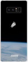 Samsung Galaxy Note 8 Hoesje Transparant TPU Case - Spacewalk #ffffff