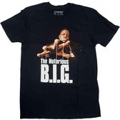 Biggie Smalls Heren Tshirt -L- Reachstrings Zwart