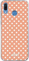 Honor Play Hoesje Transparant TPU Case - Peachy Dots #ffffff