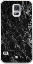 Samsung Galaxy S5 Hoesje Transparant TPU Case - Shattered Marble #ffffff
