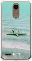 LG K10 (2018) Hoesje Transparant TPU Case - Sea Star #ffffff