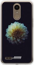 LG K10 (2018) Hoesje Transparant TPU Case - Just a Perfect Flower #ffffff