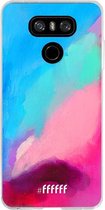 LG G6 Hoesje Transparant TPU Case - Abstract Hues #ffffff